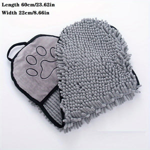 Experience the Ultimate in Pet Bathing with Our Absorbent Microfiber Quick Drying Bath Towel
