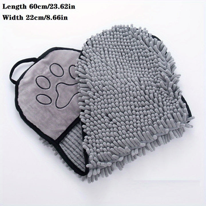 Experience the Ultimate in Pet Bathing with Our Absorbent Microfiber Quick Drying Bath Towel