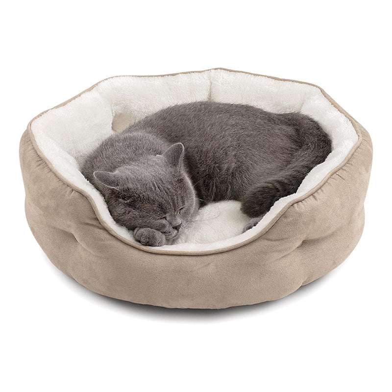 Soft Round Pet Bed