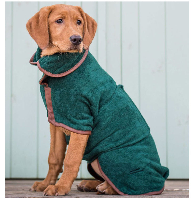 Pet Quick-Drying Absorbent Bath Towel