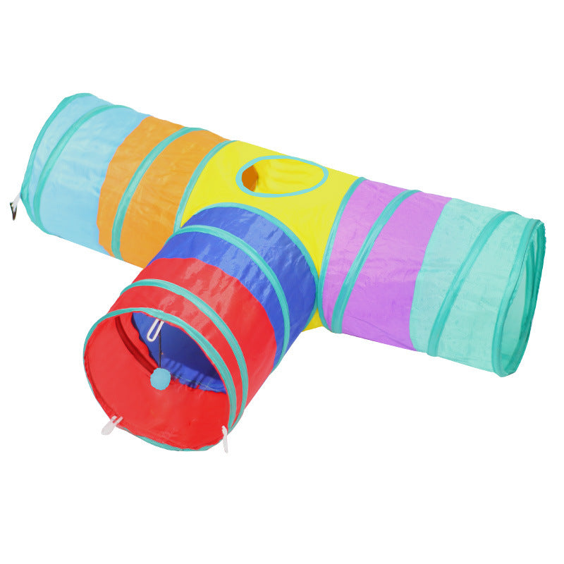 Cat Tunnel Foldable Pet Climbing Path Cat Toys