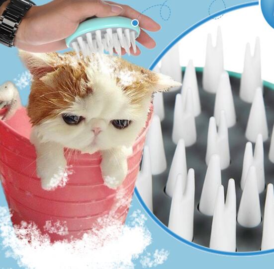 Comfortable Massage Pet Bath Brush