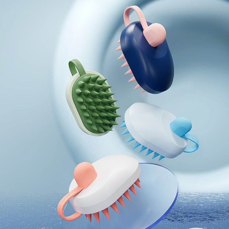 Creative Soft Gel Shampoo Bath Brush