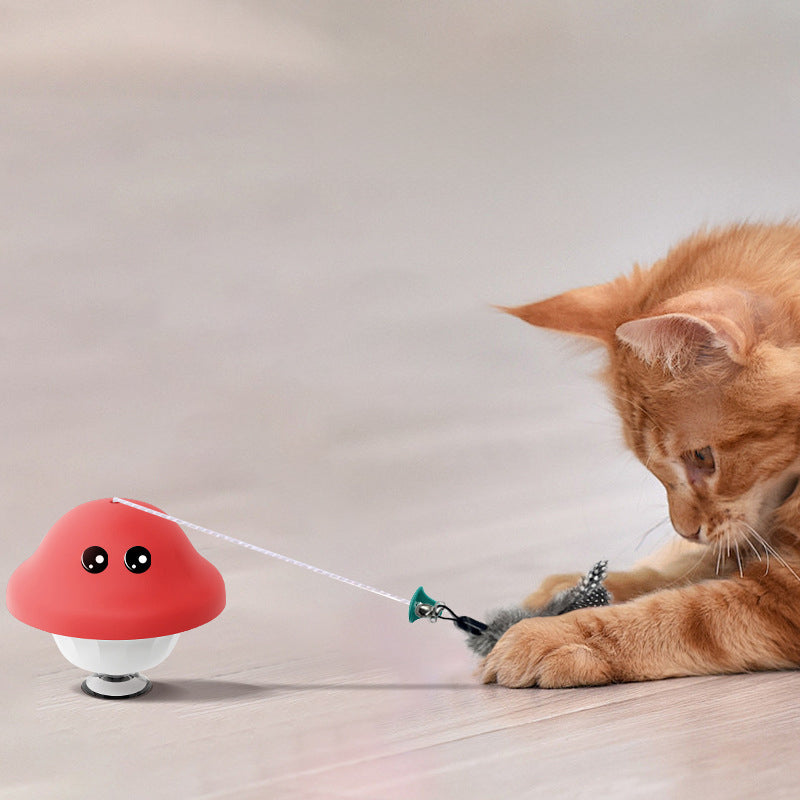 Cat Wand Suction Playing Toy