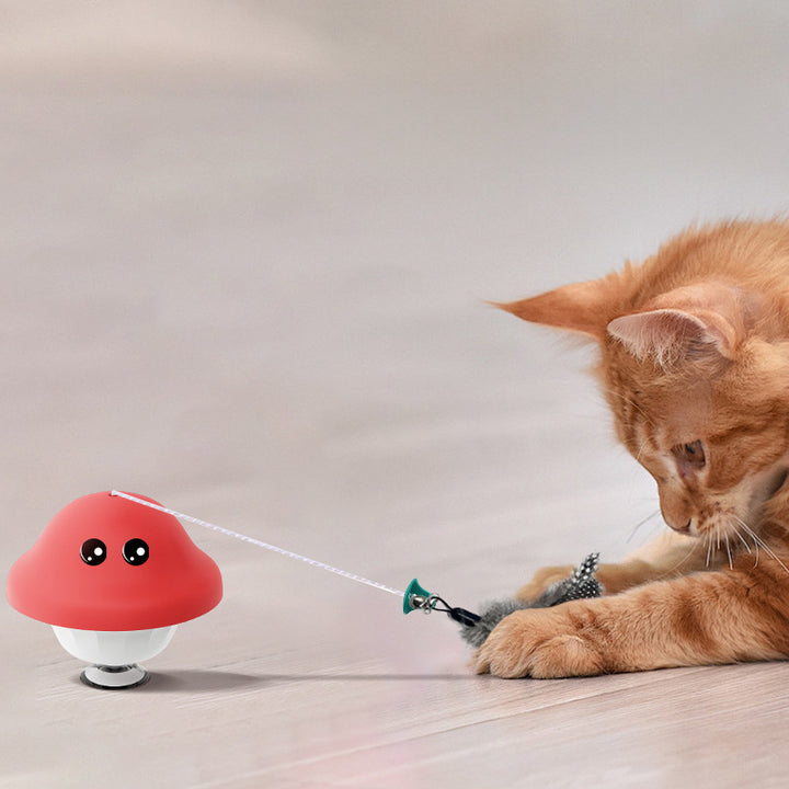 Cat Wand Suction Playing Toy