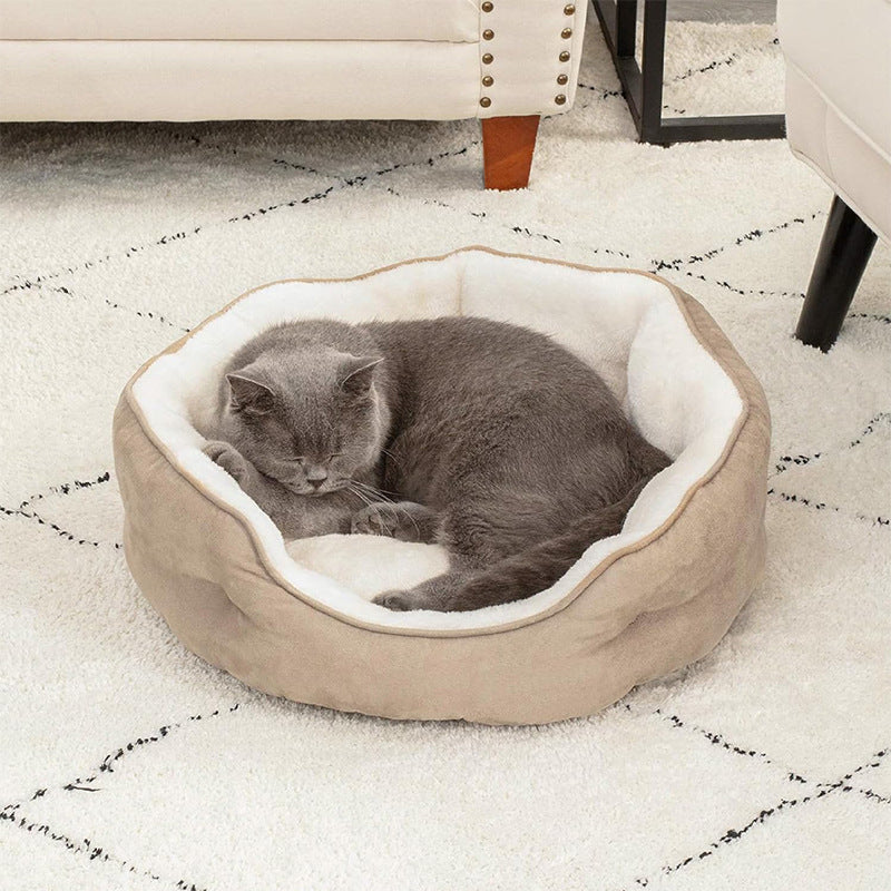 Soft Round Pet Bed