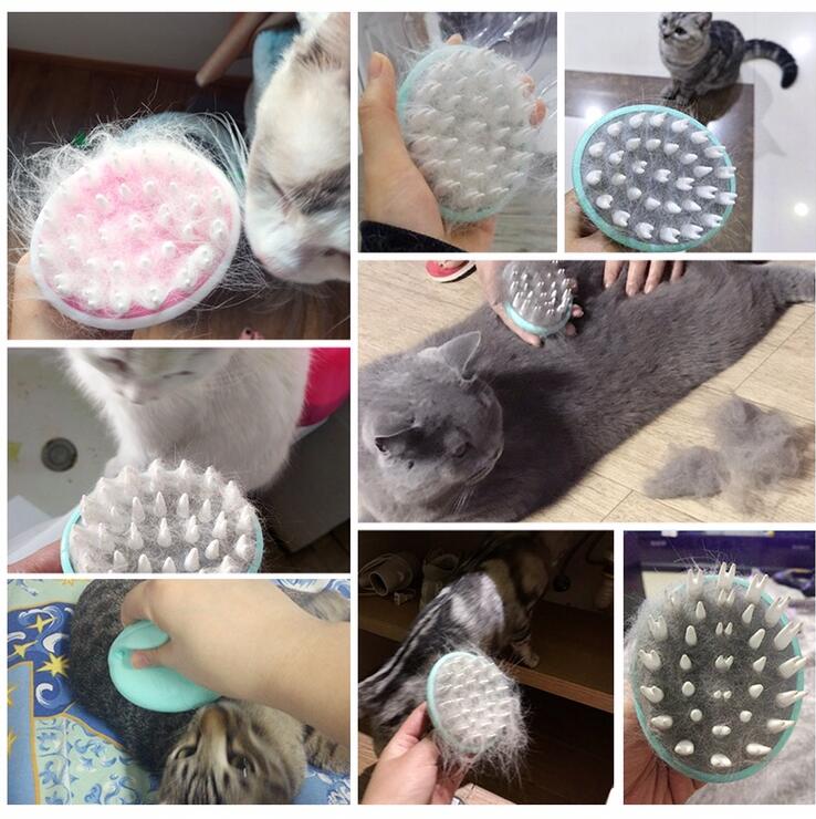 Comfortable Massage Pet Bath Brush