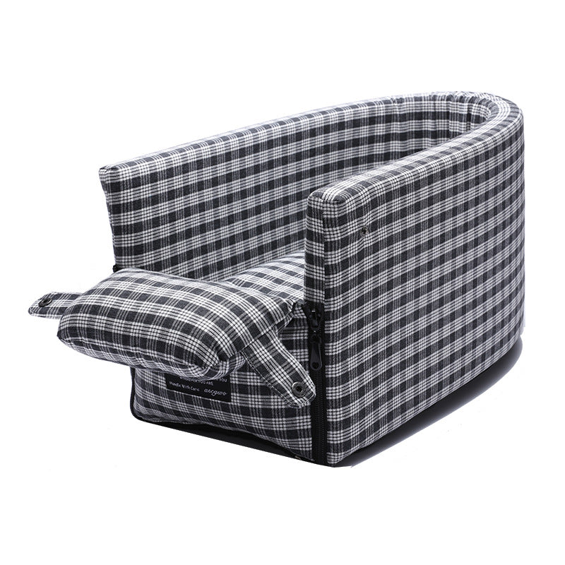 Portable Pet Car Seat Central Carrier