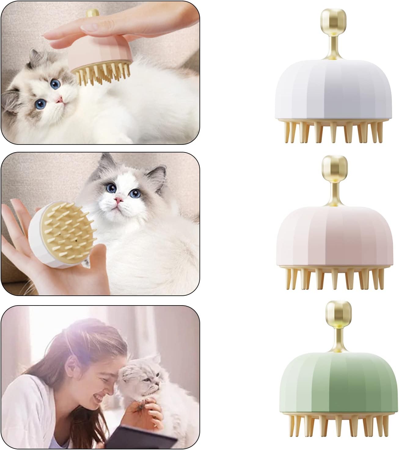 Dog Washing Massage Brush For Bath
