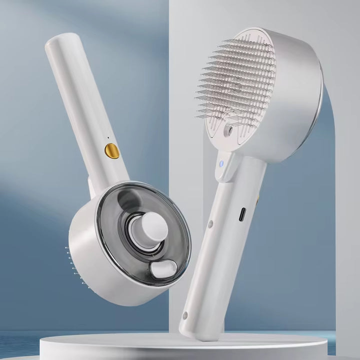Pet Steam Brush Electric Sprayer For Massage