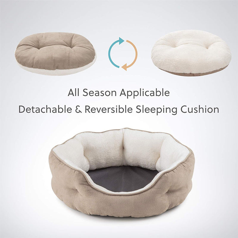 Soft Round Pet Bed