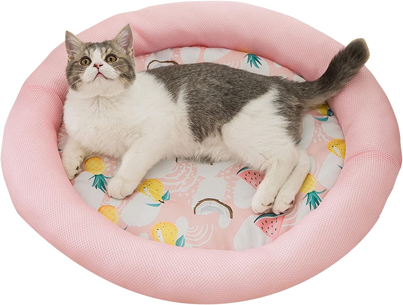 Cooling Pet Sleeping Round Breathable Bed