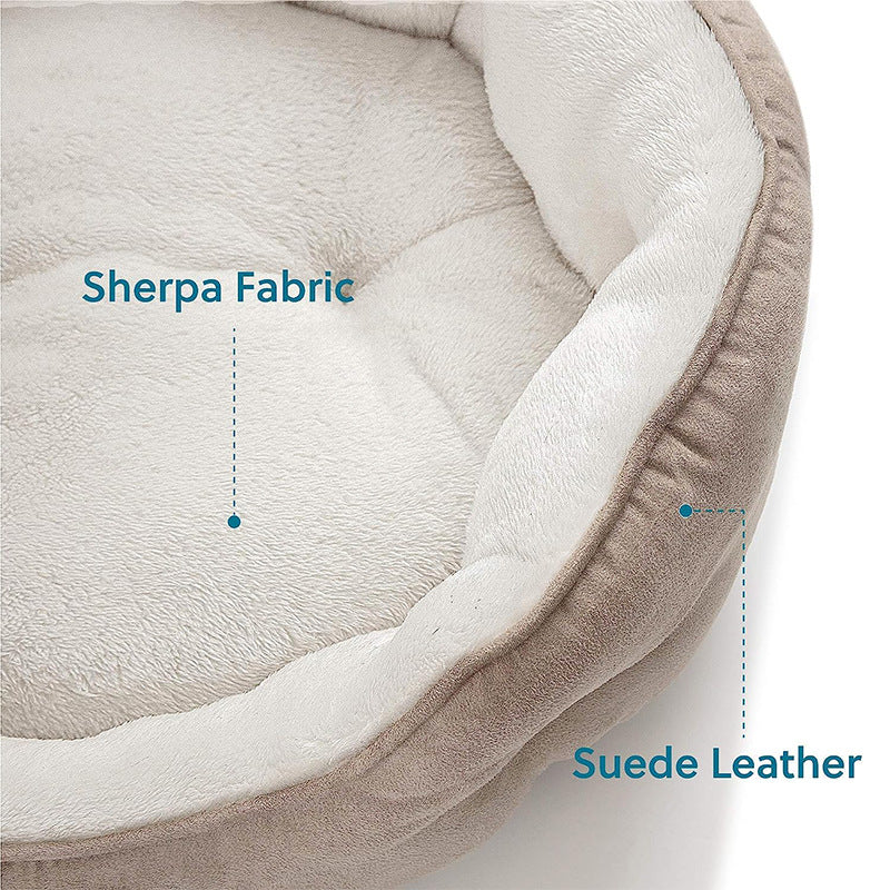 Soft Round Pet Bed