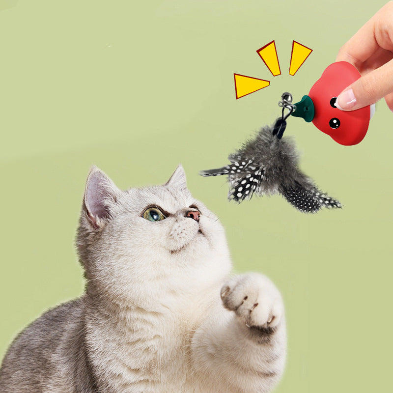Cat Wand Suction Playing Toy